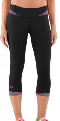 Women's HeatGear® Sonic All-In-One Capri Bottoms by Under Armour