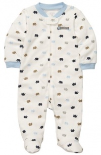 Carters Little Big Guy Zip Up Sleep & Play