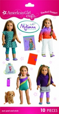 American Girl Crafts Stacked Stickers, 2012 Girl of the Year McKenna