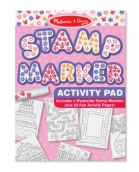 Melissa & Doug Stamp Marker Activity Pad, Pink