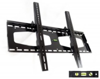 GSI High Grade Sturdy-Steel Tilt Wall Mount for Plasma/LCD/LED/TV/DVD/Combo/Blu-Ray Flat-Panel Screens/Displays, Mounting Brackets Fits 32-Inch to 55-Inch Screens, Plus 3 Add-On Free 6 Ft. Cables; HDMI Male-Male 1080P Cable, RGB Video Cable and Digital Op