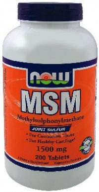 NOW Foods MSM 1500mg  200 Tablets