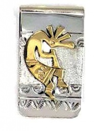 Kokopelli Money clip! By Navajo Artists Roger Jones and Genevieve Manuelito clip