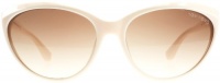 Tom Ford 2031 25f Ivory Martina Cats Eyes Sunglasses