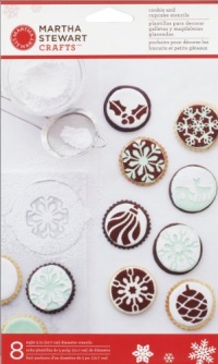 Martha Stewart Crafts Holiday-Cupcake and Cookie Stencils