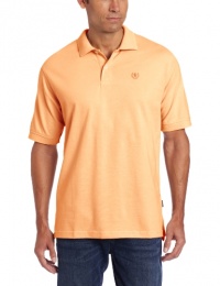 IZOD Men's Short Sleeved Crested Pique Polo