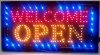 LED Neon Light Welcome Open Sign With Animation On/off and Power On/Off two Switchs for Business By E Onsale J08