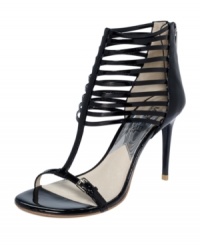 Incredibly sexy. MICHAEL by Michael Kors' Molly sandals feature a strappy, caged ankle with an airy open-toe silhouette.