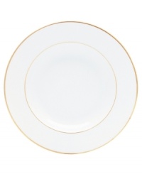 Serve special meals with this simply beautiful gold-rimmed soup bowl and make dining at home feel like a four-star affair.