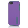 Incipio IPH-910 DualPro Case for iPhone 5 - 1 Pack - Retail Packaging - Purple/TurquoiseÂ