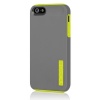 Incipio Dual PRO for iPhone 5 - Retail Packaging - Charcoal Gray / Citron Yellow