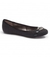 G by GUESS Women's Daisy Ballet Flat, BLACK (9)