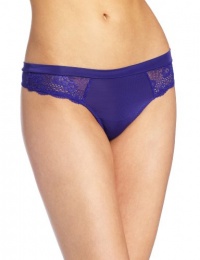 OnGossamer Women's Sleek and Lace Thong