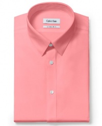 Calvin Klein X Solid Slim Fit Dress Shirt