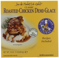 More Than Gourmet Jus De Poulet Lie Gold Roasted Chicken Demi-glace, 16-Ounce Packages