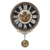 Uttermost Vincenzo Bartolini Black Wall Clock