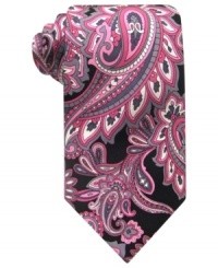 Raise awareness until there's finally a cure for breast cancer. This paisley tie from Susan G. Komen is an empowering piece for every man.