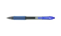 Zebra Sarasa Roller Ball Retractable Gel Pen, Blue Ink, Medium Point, Dozen (46820)