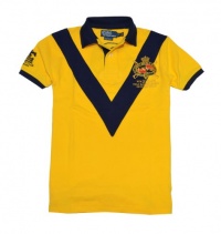 Polo Ralph Lauren Men Custom fit Fashion Polo T-Shirt