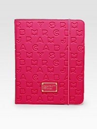 Marc Jacobs Dreamy Logo Neoprene Tablet Book Peony