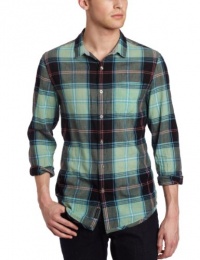 Calvin Klein Jeans Men's Siren Plaid Long Sleeve Woven