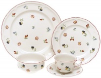 Villeroy & Boch Petite Fleur 5-Piece Place Setting, Service for 1