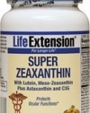 Life Extension Super Zeaxanthin with Lutein and Meso Zeaxanthin Plus Astaxanthin and C3g, 60 Softgel,