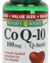 Nature's Bounty Q-Sorb Co Q-10 100 Mg., 60 Softgels