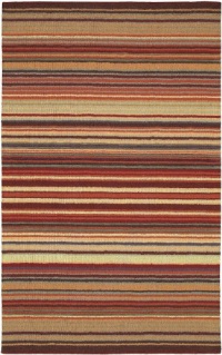 Surya Epiphany Brite M-102 8 by 11 Rug, Red