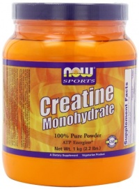 NOW Foods Creatine Powder, 2.2 Pounds