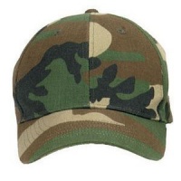 9600 Kids Size Woodland Camo Cap