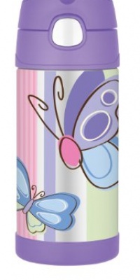 Thermos Funtainer Bottle, Butterfly