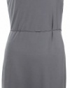 Francisco Costa for Calvin Klein Women's Jersey Dress Steel Grey