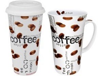 Konitz Coffee Collage Collection To Stay/Go Mega Mugs, Set of 2