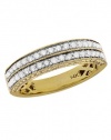 Effy Jewlery 14K Yellow Gold Diamond Band, .47 TCW Ring size 7