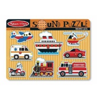 Melissa & Doug Vehicles Sound Puzzle