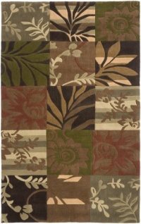 Area Rug 2x3 Rectangle Transitional Avocado Color - Surya Cosmopolitan Rug from RugPal