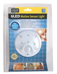 Super Bright 6 LED Motion Sensor Light - Energy Saving Motion Detector Light