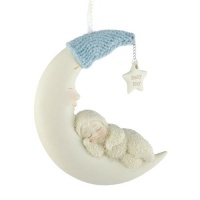 Department 56 Snowbabies Ornaments Moon Beam Boy, 4-1/2-Inch