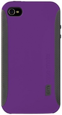 Case-Mate CM015470 Pop Case for iPhone 4 / 4S - Purple/Cool Grey