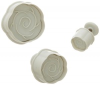 Ateco Rose Plunger Cutter Set, Set of 3