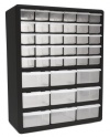 HOMAK HA01039001 39-Drawer Plastic Parts Organizer