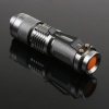 7W 300LM Mini CREE LED Flashlight Torch Adjustable Focus Zoom Light Lamp