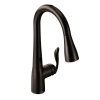 Moen 7594EORB Arbor With Motionsense One-Handle High Arc Pulldown Kitchen Faucet, Oil Rubbed Bronze