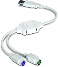 TRENDnet USB to PS/2 Converter TU-PS2 (White)