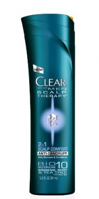 Clear Men Scalp Therapy Scalp Comfort Anti-Dandruff 2 in1 Shampoo/Conditioner, 12.9 Fluid Ounce