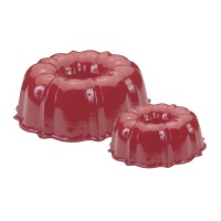 Nordic Ware 2 Piece Non-stick Formed Bundt Pan Set, 6 Cup & 12 Cup Capacity, Colors may vary