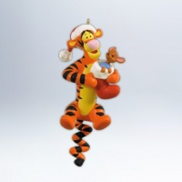 Bouncing Through The Snow - Tigger and Roo 2012 Hallmark Ornament