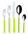 Mepra Fantasia Cutlery 5 Piece Place Setting  Lime