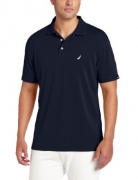 Nautica Men's Tech Pique Solid Polo